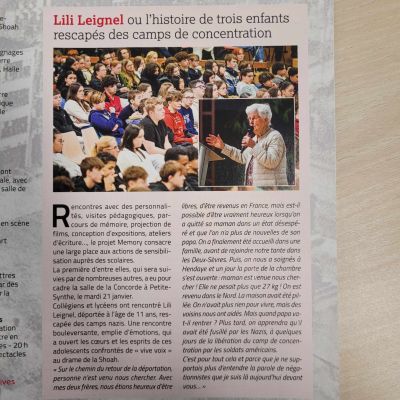 Article du magazine de la Ville de Dunkerque